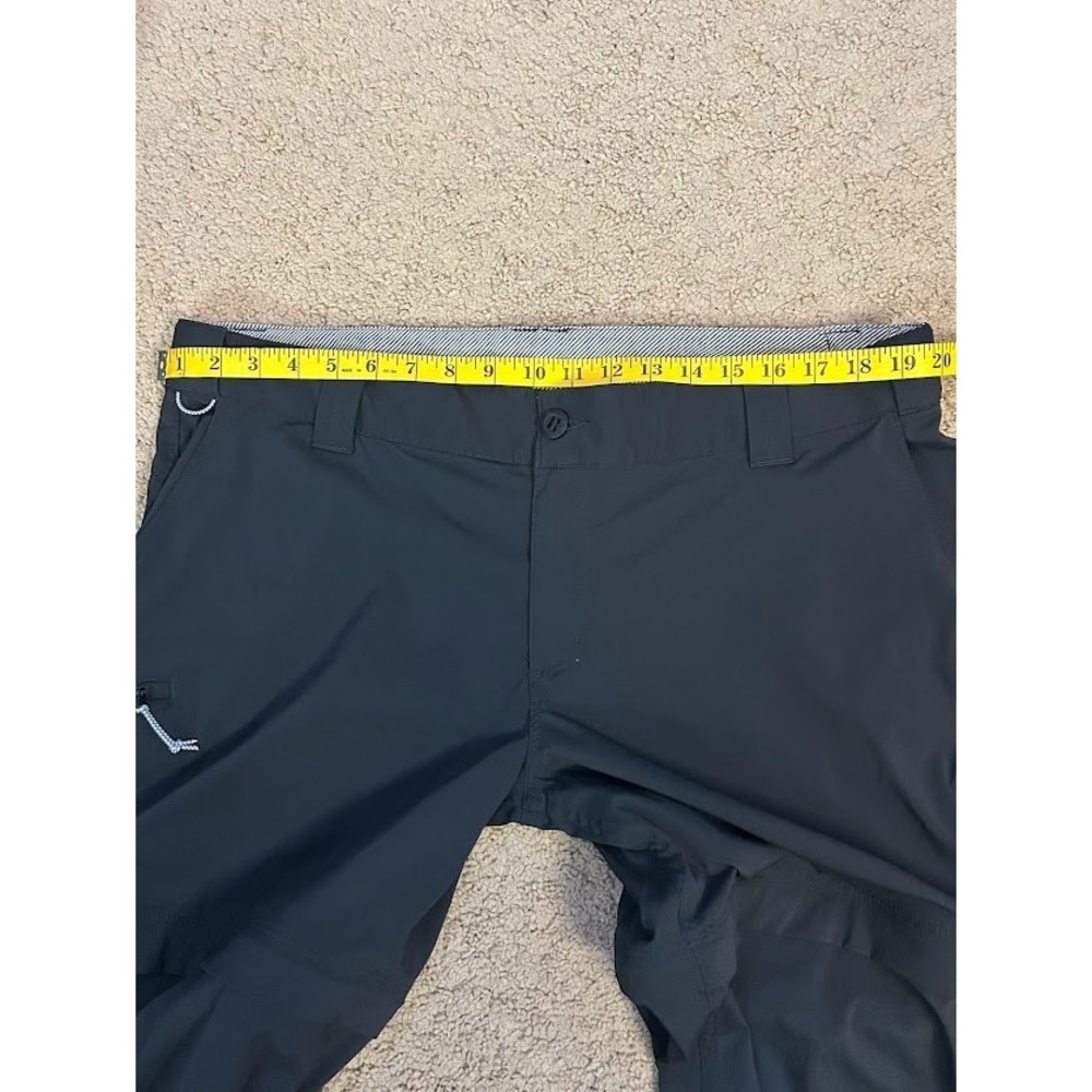 World Wide Sportsman Convertible Zip-Off Pants Shorts Women's Size 18 Black - Picture 5 of 9